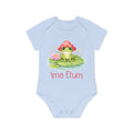 Cute Mushroom Frog Baby Bodysuit – Personalized Name Option