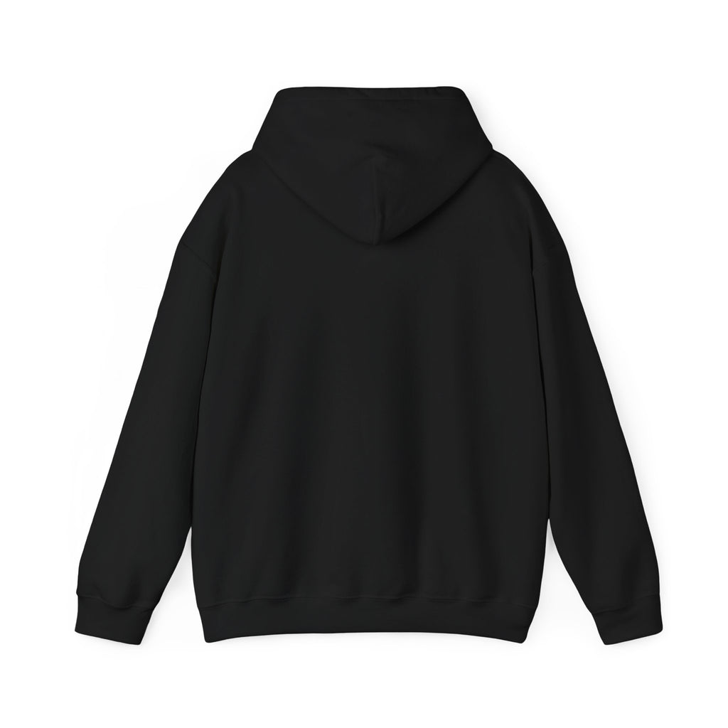 Slay Anxiety Brain Bloom Hoodie – Minimal Floral Brain Anatomy Sweatshirt (with Tiny Red Heart)