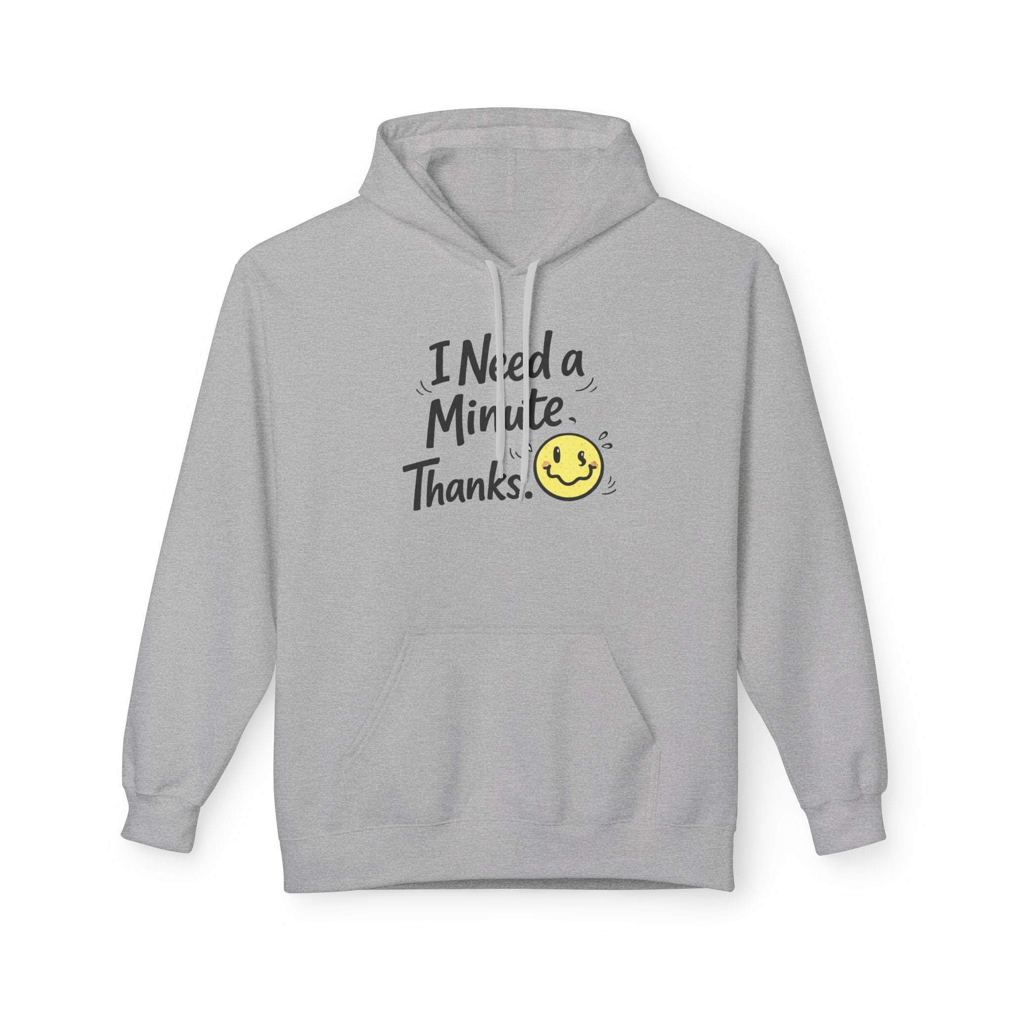 Comfy Positive Hoodie for Teens | Cozy Mental Health Sweatshirt | Gen Z Graphic Hoodie | Soft Fleece Pullover
