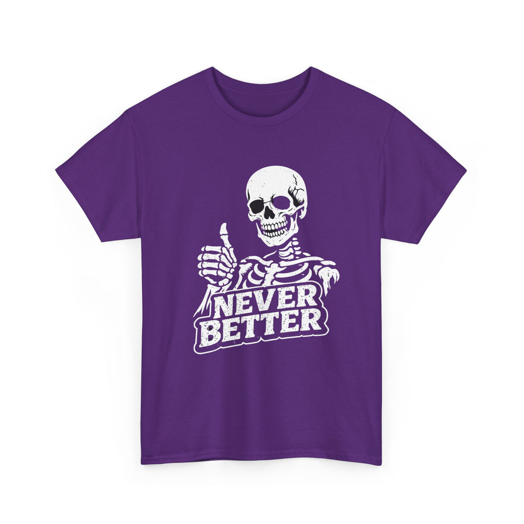 Skull Graphic Tee – Minimal Distressed 'Skull' Design