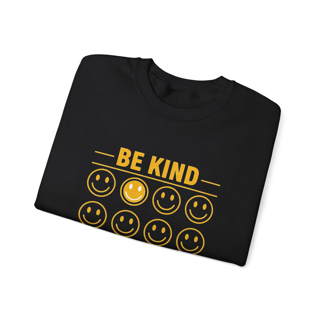 Be Kind To Everyone Sweatshirt — Positive Smile Emoji Crewneck