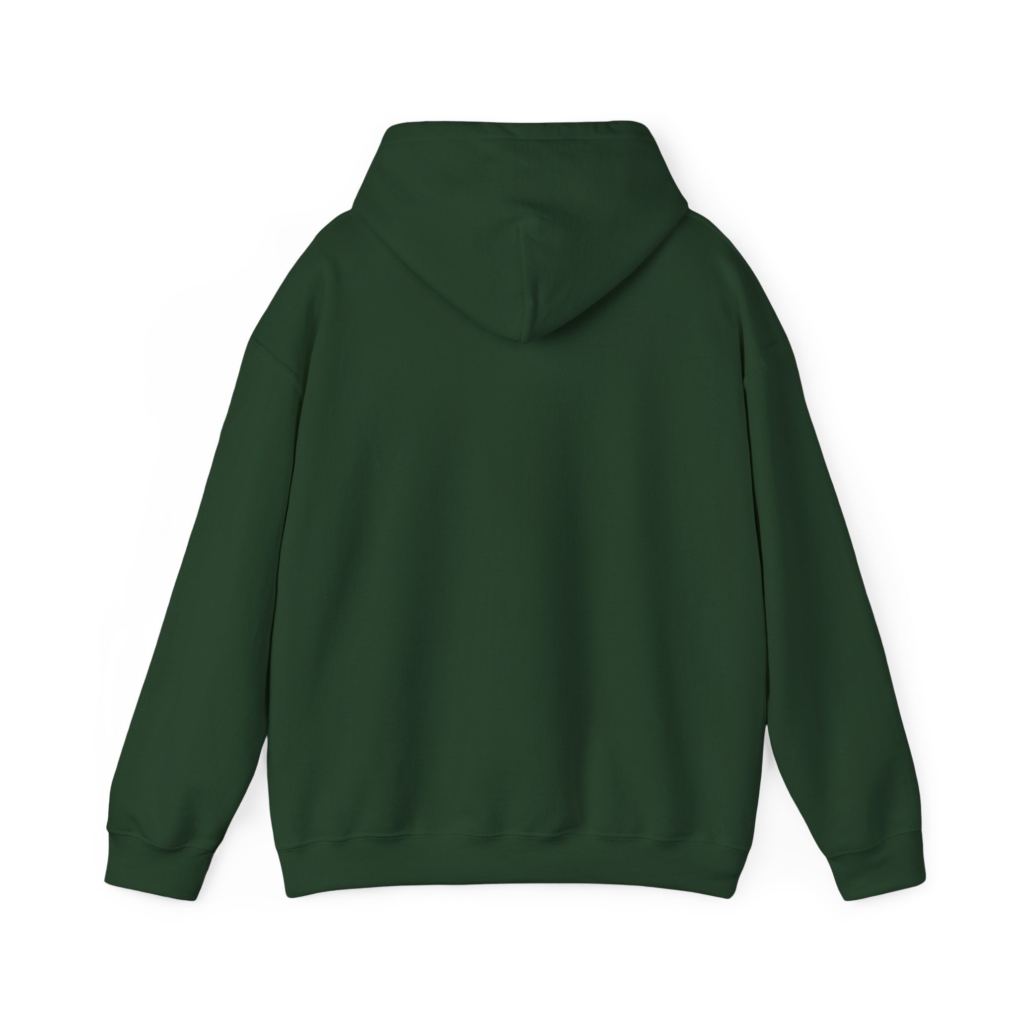 Slay Anxiety Brain Bloom Hoodie – Minimal Floral Brain Anatomy Sweatshirt (with Tiny Red Heart)