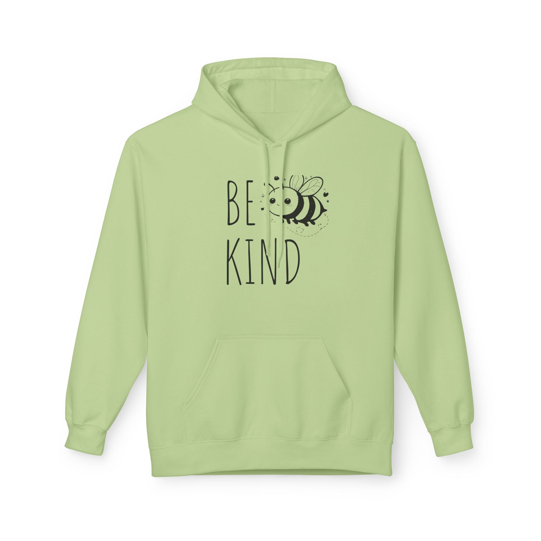Bee Kind Hoodie — Cute Minimalist Bee Graphic Sweatshirt, Positive Message Gift