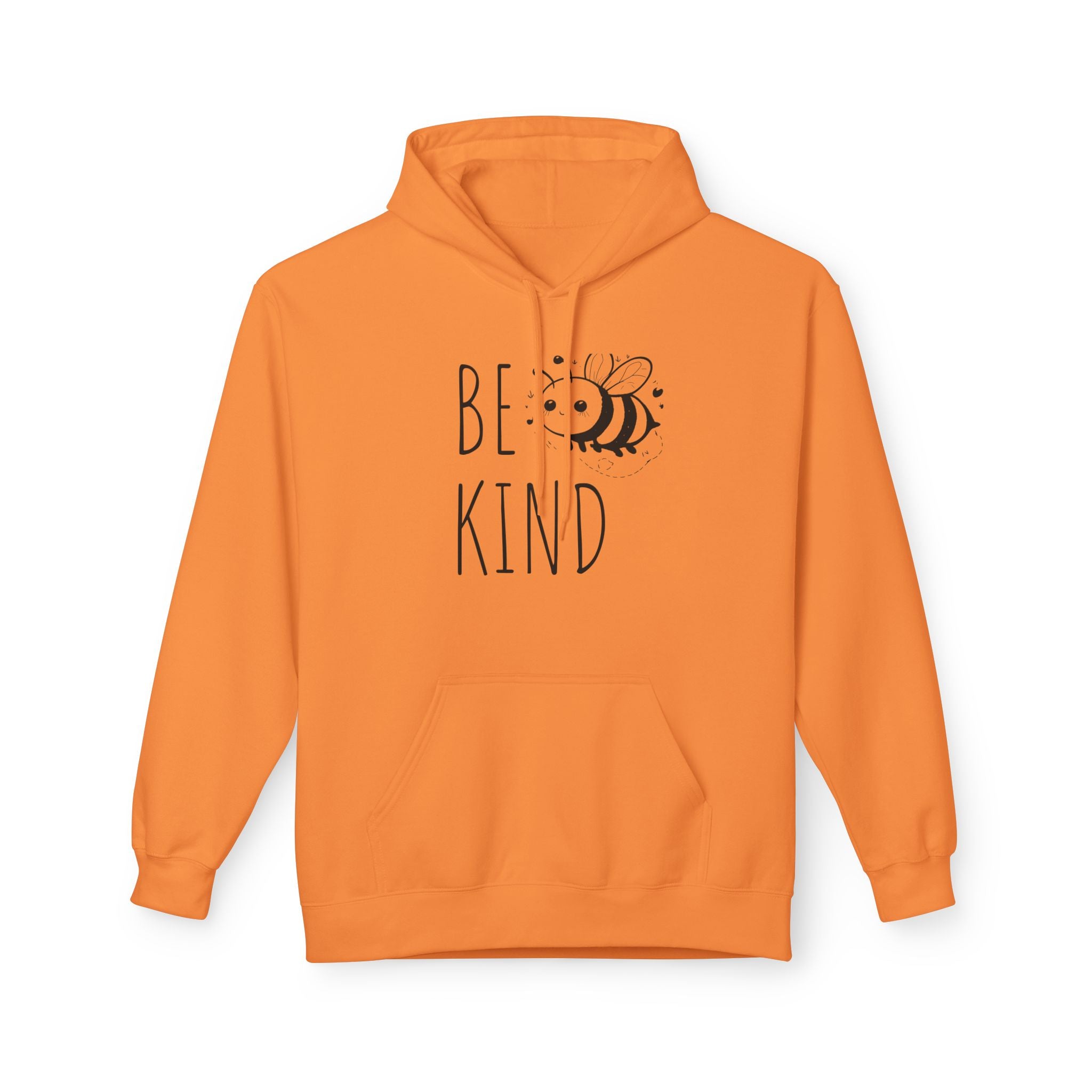 Bee Kind Hoodie — Cute Minimalist Bee Graphic Sweatshirt, Positive Message Gift