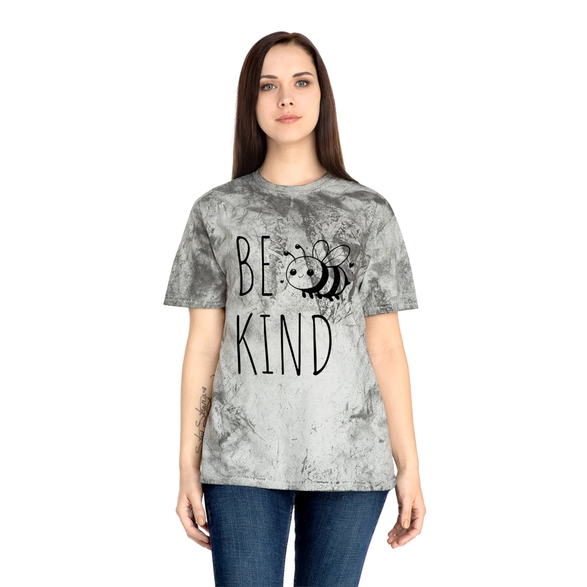 Be Kind Bee T-Shirt — Cute Positive Message Graphic Tee