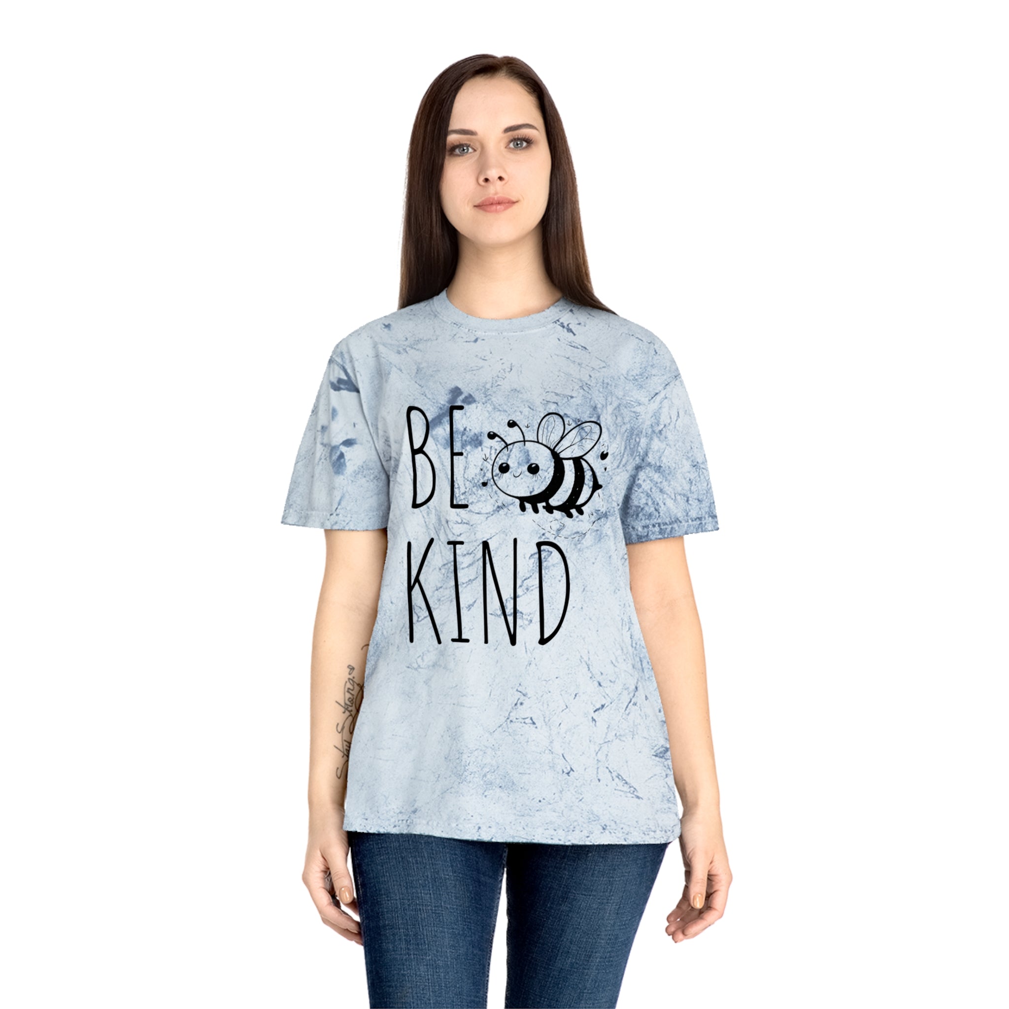 Be Kind Bee T-Shirt — Cute Positive Message Graphic Tee