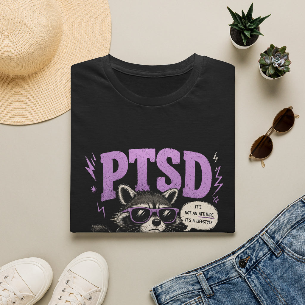 Copy of PTSD Permanently Tense Slightly Dramatic | Funny Mental Health Graphic Tee