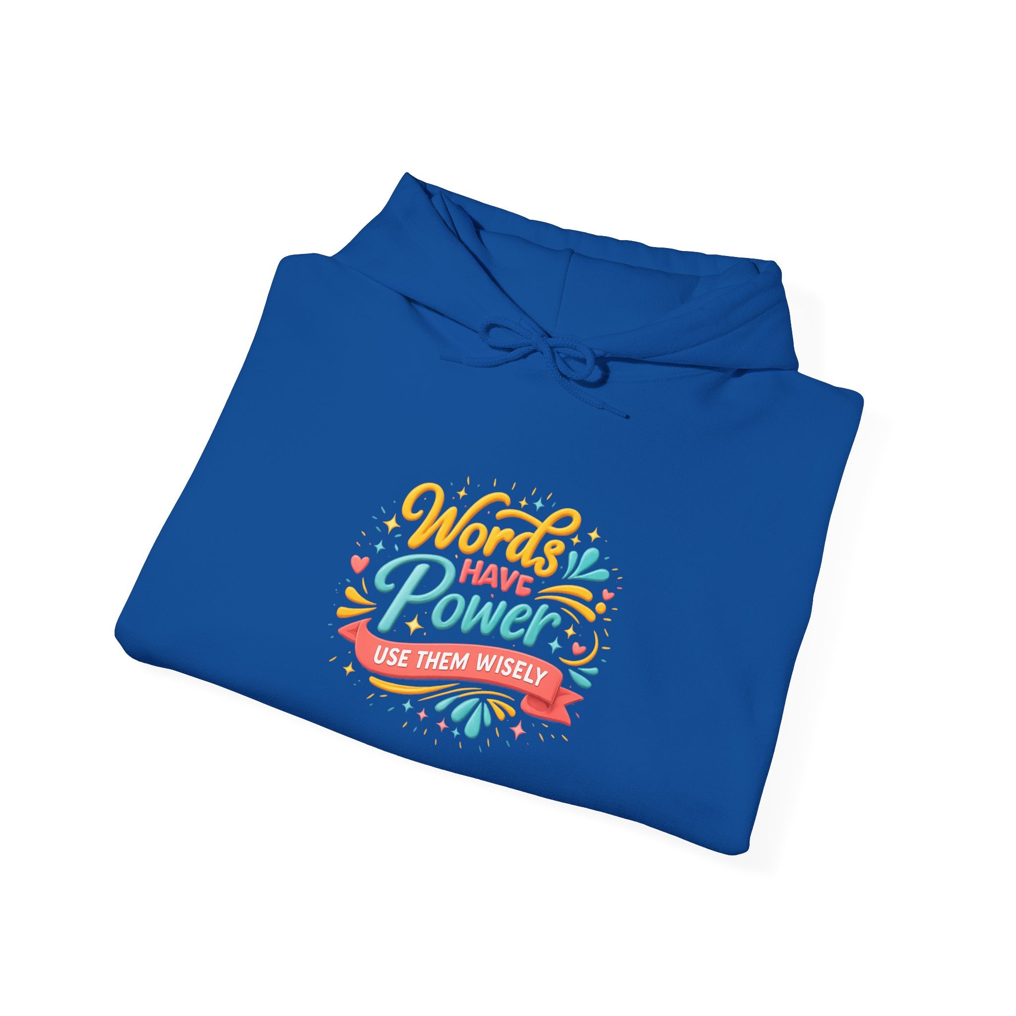 Words Have Power Hoodie — Inspirational Teacher & Writer Sweatshirt