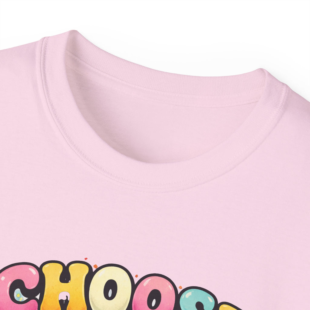 Choose Happy Smiley T-Shirt — Retro Happy Face Tee