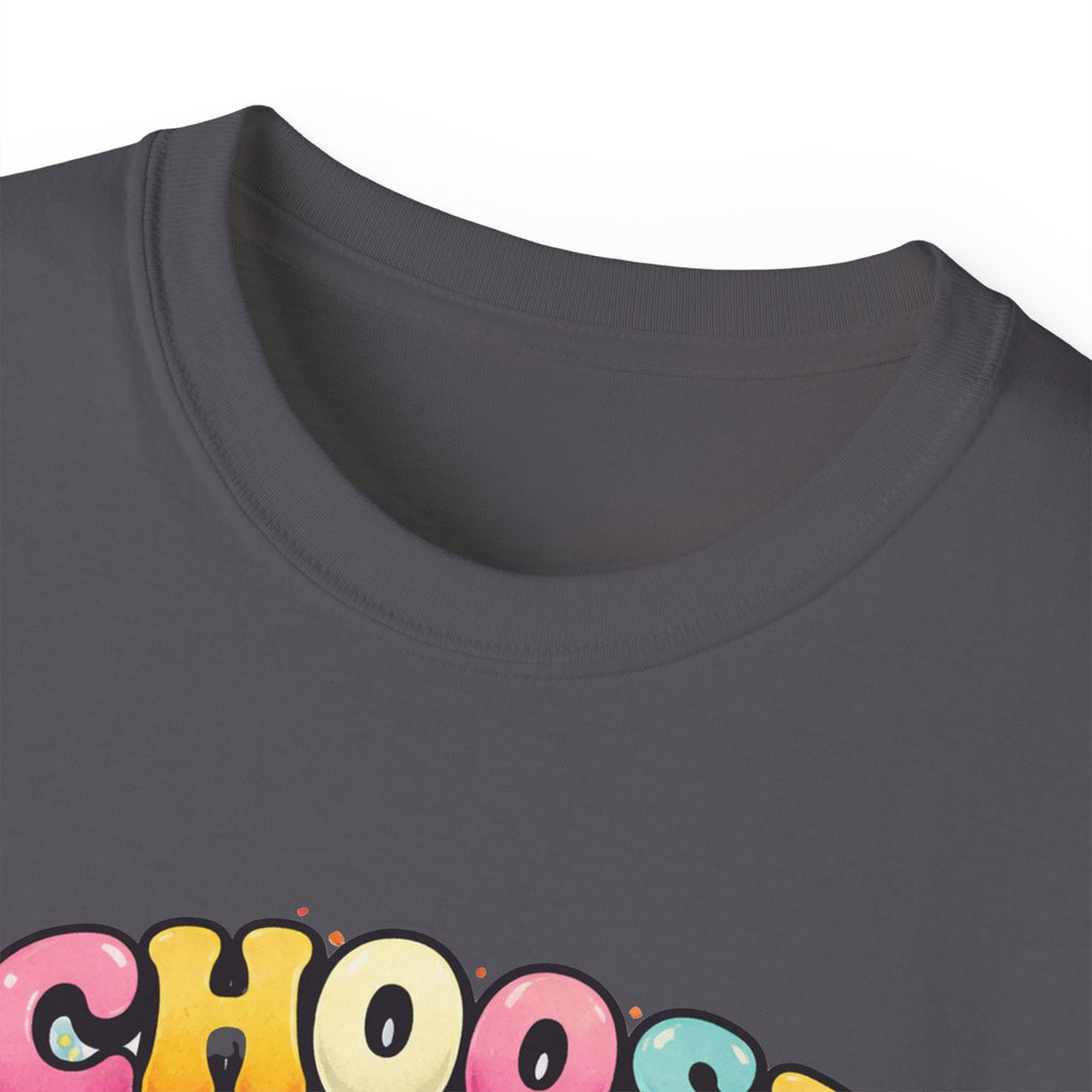 Choose Happy Smiley T-Shirt — Retro Happy Face Tee