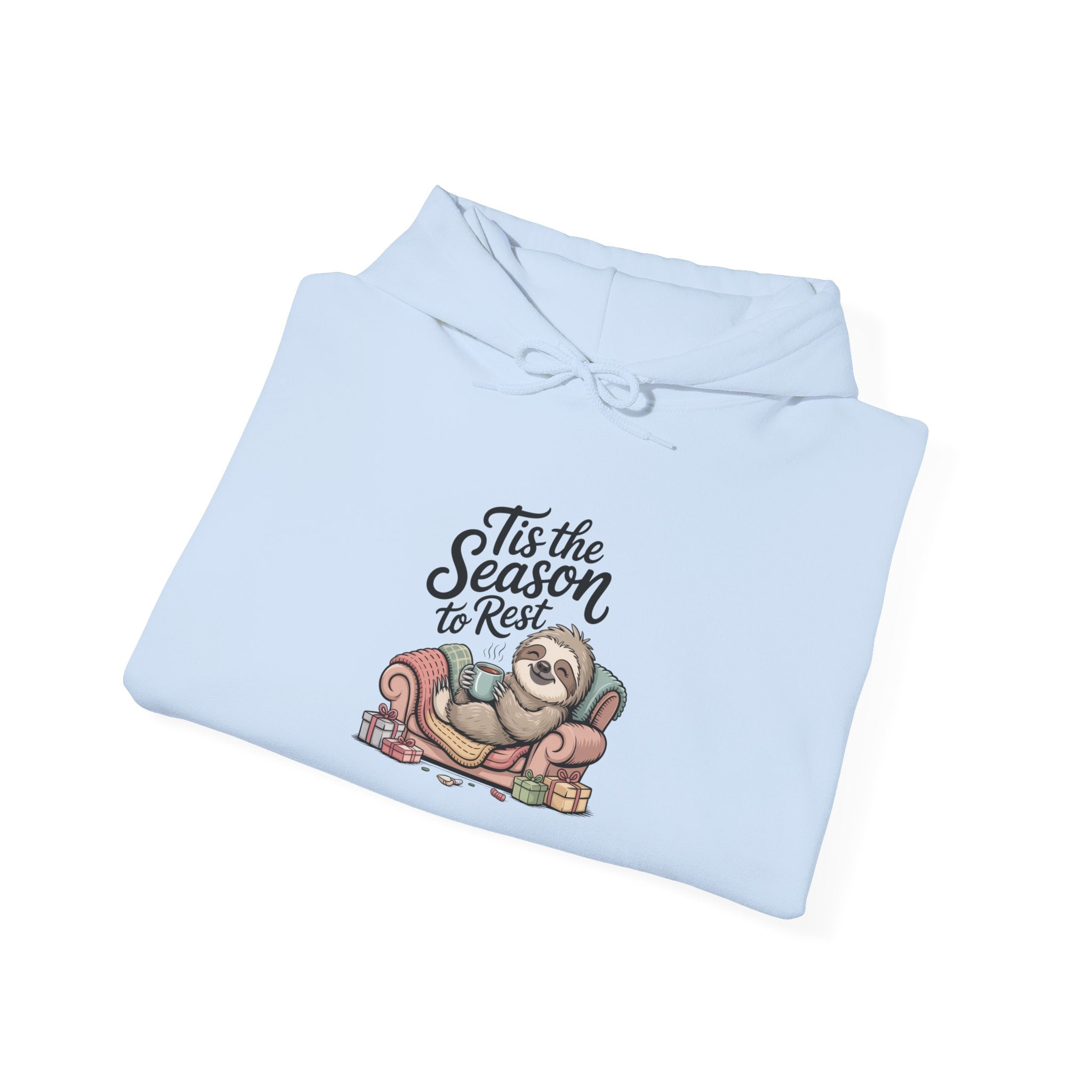’Tis the Season to Rest Hoodie | introvert Christmas, festive burnout