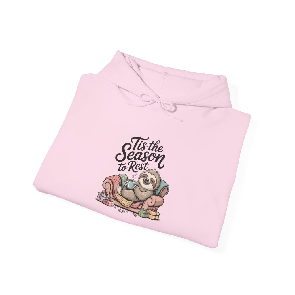 ’Tis the Season to Rest Hoodie | introvert Christmas, festive burnout