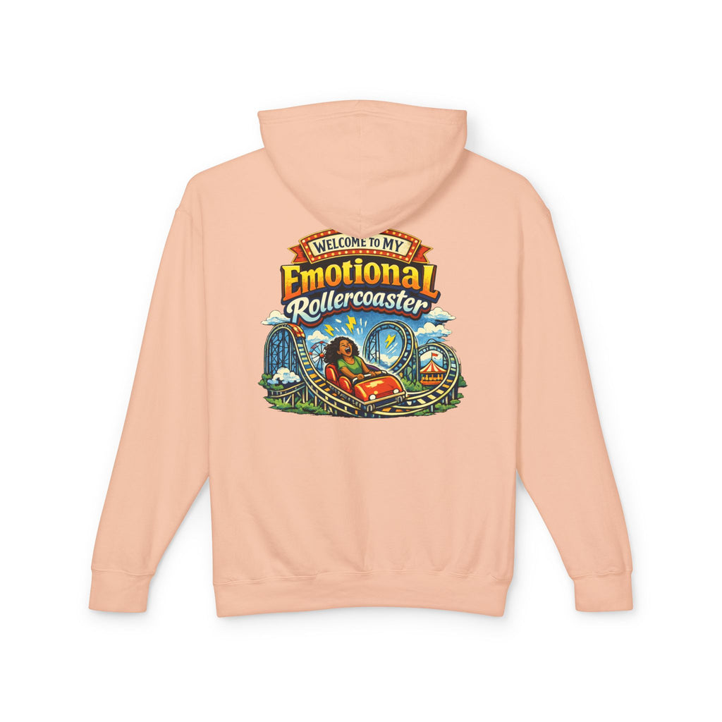 Emotional Rollercoaster Hoodie - 'Welcome to My Emotional Rollercoaster' Graphic Sweatshirt