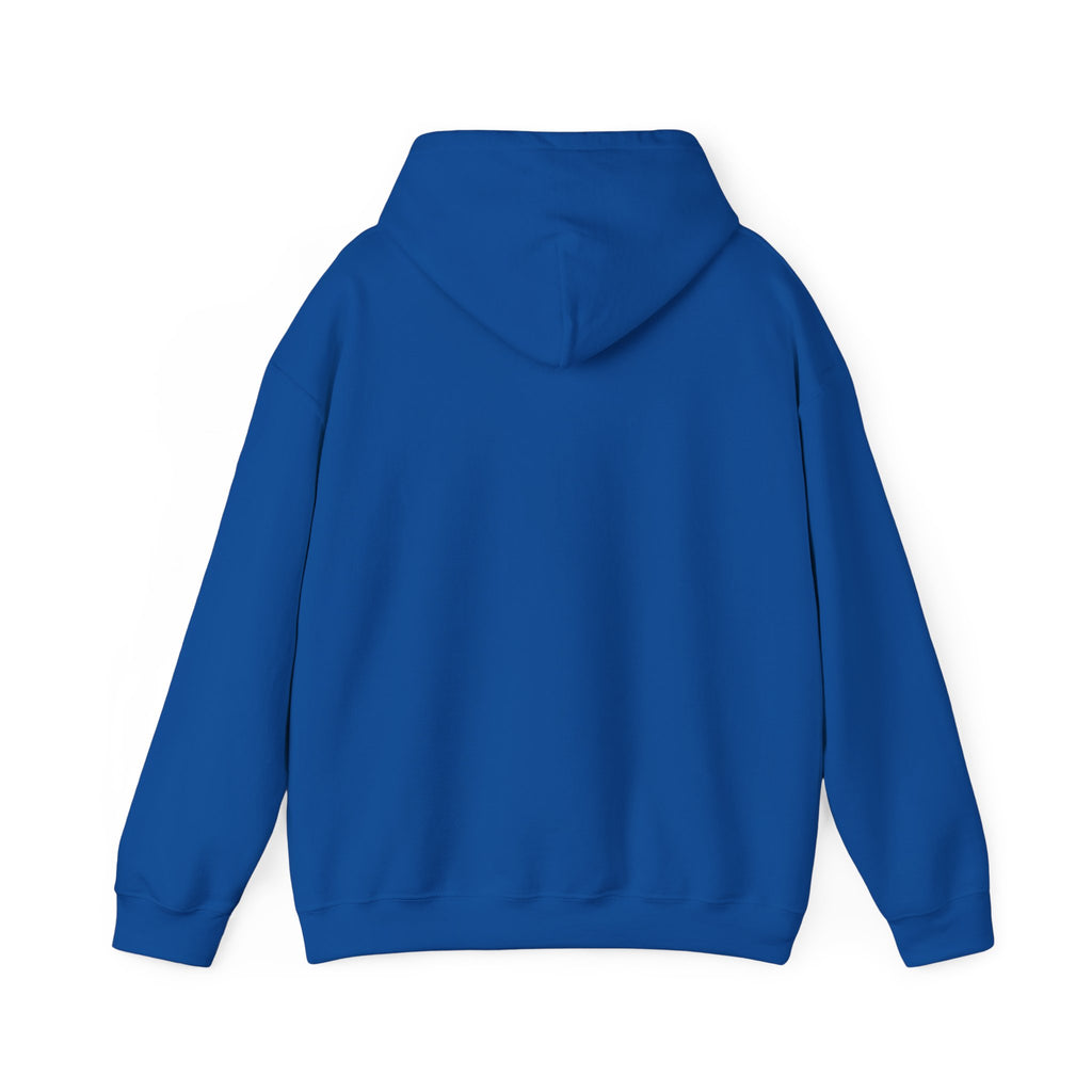 Slay Anxiety Brain Bloom Hoodie – Minimal Floral Brain Anatomy Sweatshirt (with Tiny Red Heart)