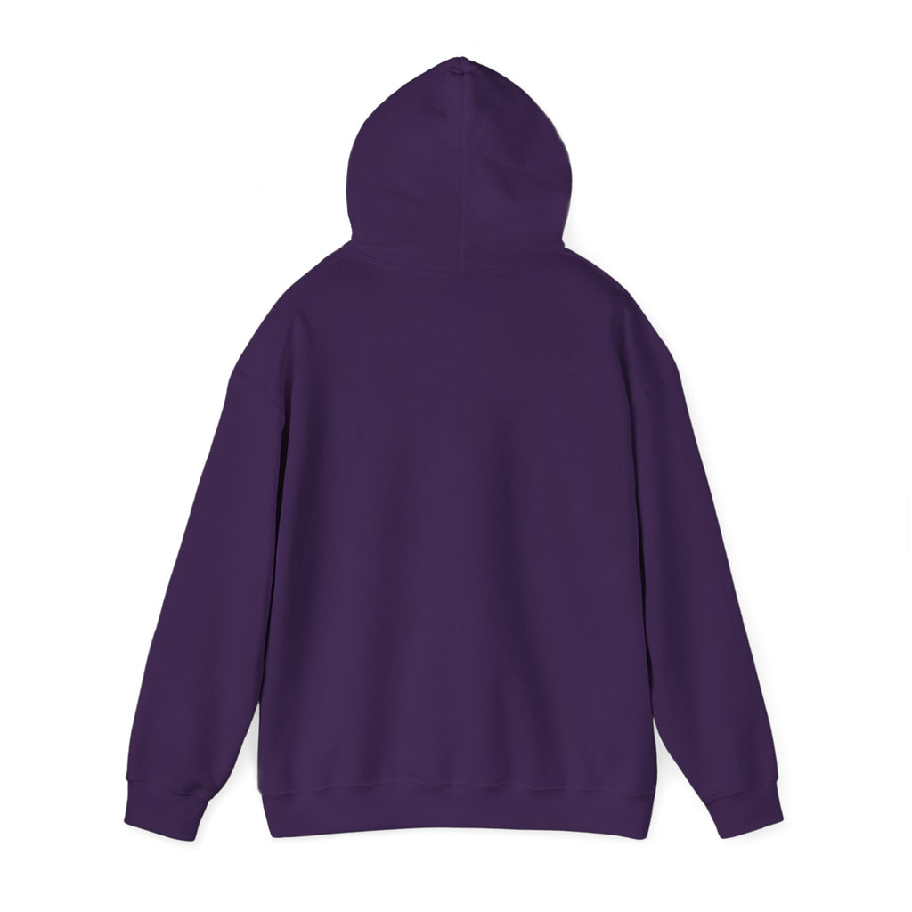 Slay Anxiety Brain Bloom Hoodie – Minimal Floral Brain Anatomy Sweatshirt (with Tiny Red Heart)
