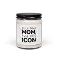 Full-Time Mom, Full-Time Icon Candle | Scented Soy Candle, Minimal Streetwear Mom