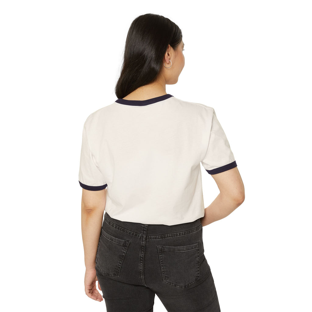 Retro 'Offline' Ringer T-Shirt — Vintage Casual Tee for Digital Detox