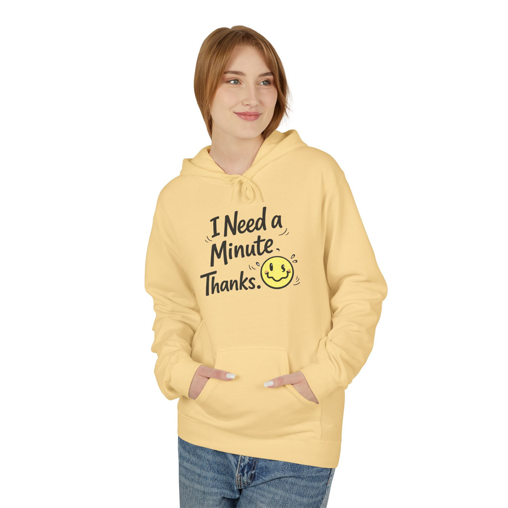 Comfy Positive Hoodie for Teens | Cozy Mental Health Sweatshirt | Gen Z Graphic Hoodie | Soft Fleece Pullover