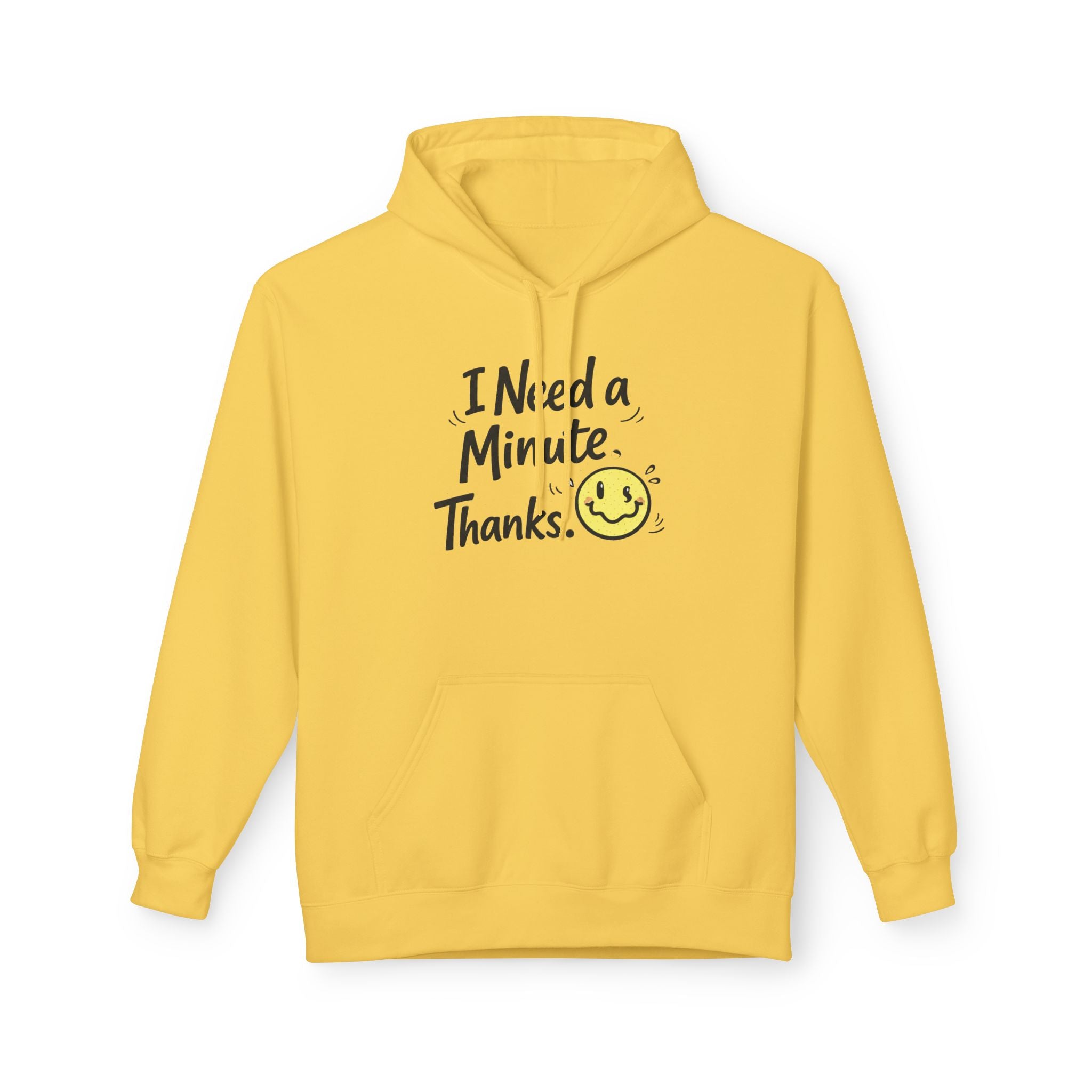 Comfy Positive Hoodie for Teens | Cozy Mental Health Sweatshirt | Gen Z Graphic Hoodie | Soft Fleece Pullover