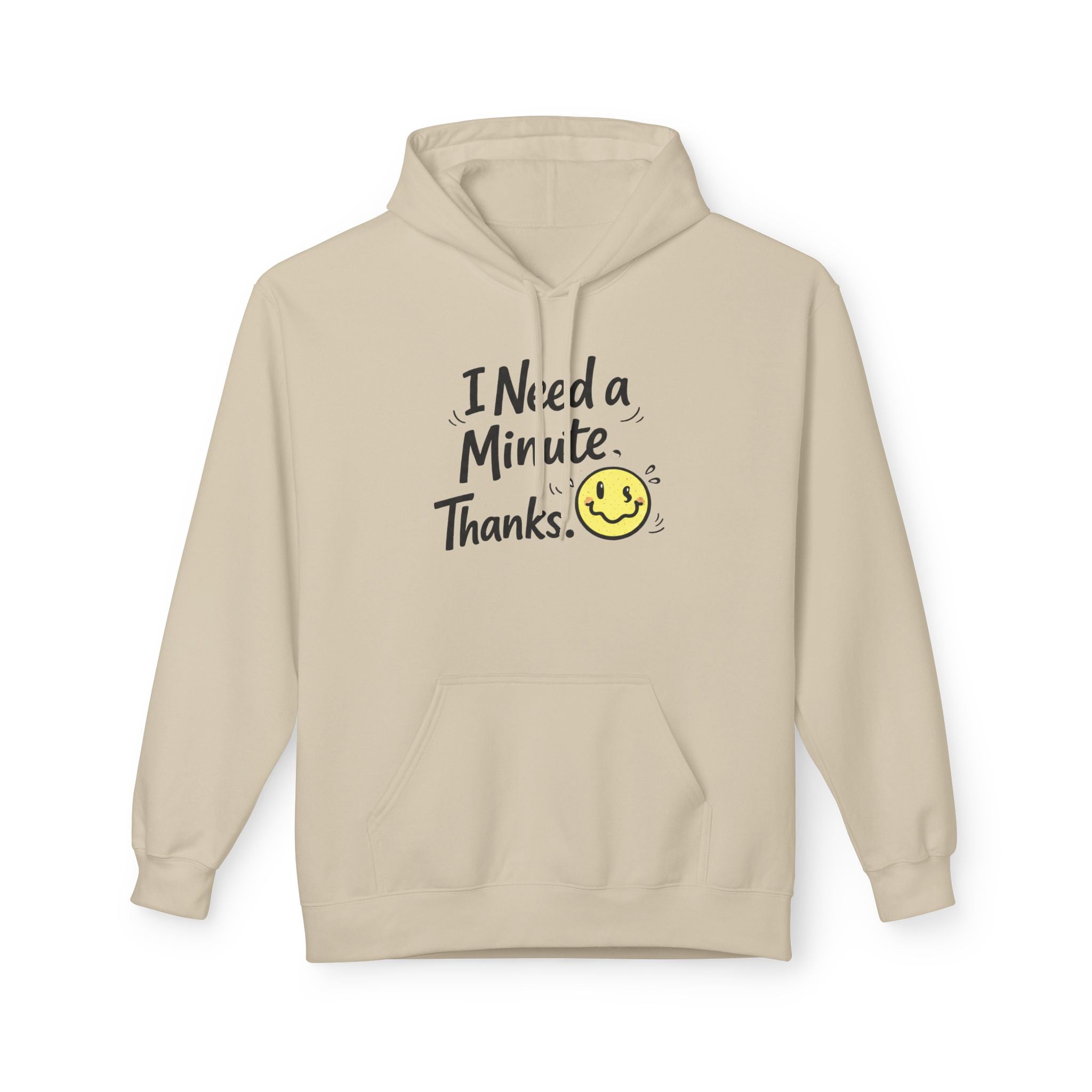 Comfy Positive Hoodie for Teens | Cozy Mental Health Sweatshirt | Gen Z Graphic Hoodie | Soft Fleece Pullover