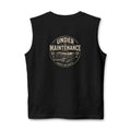 Under Maintenance Muscle Tank — Vintage Truck 'Parts on Order' Sleeveless Tee