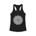 Love Mandala Tank Top for Women – Boho Racerback Beach Shirt