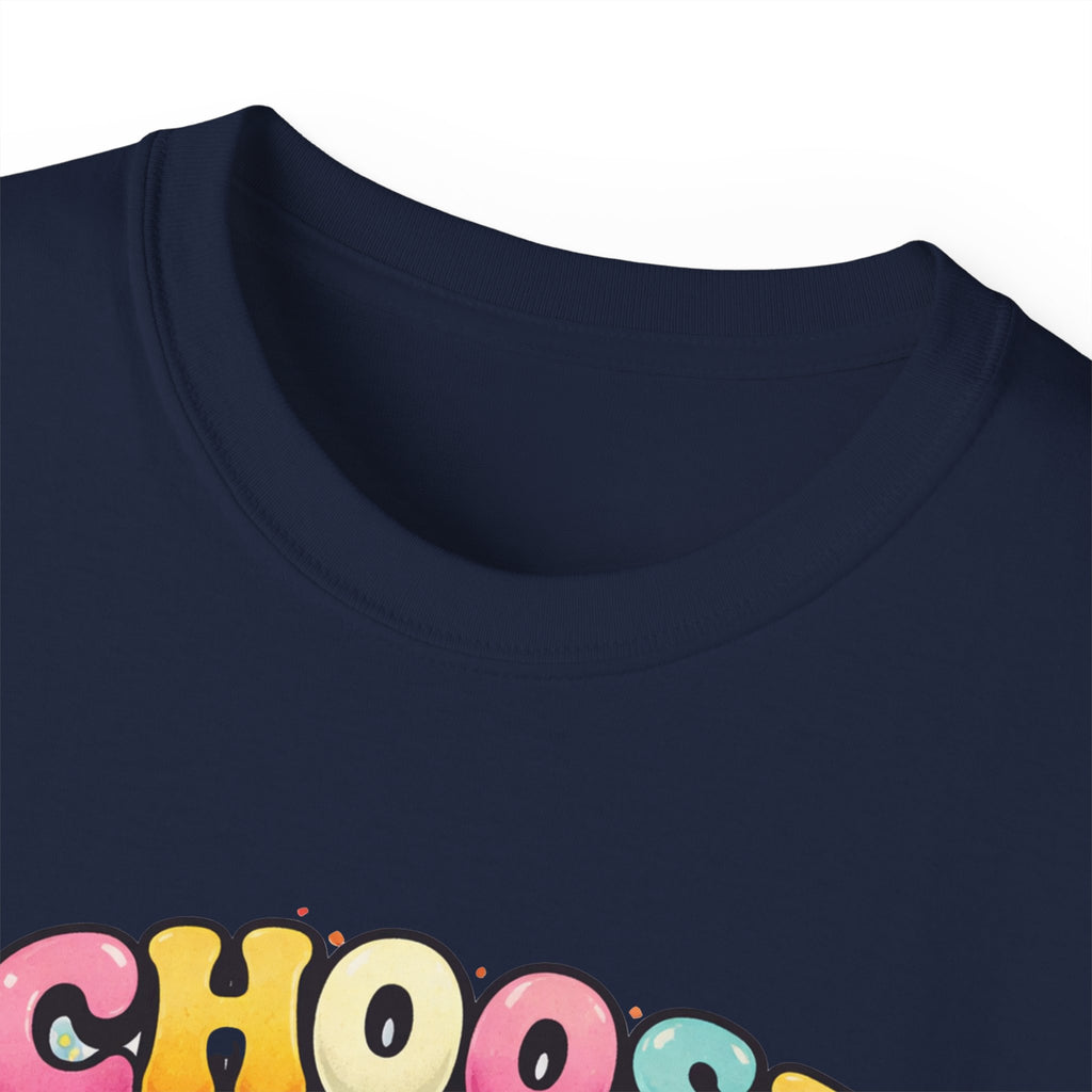 Choose Happy Smiley T-Shirt — Retro Happy Face Tee