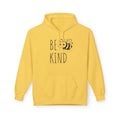Bee Kind Hoodie — Cute Minimalist Bee Graphic Sweatshirt, Positive Message Gift