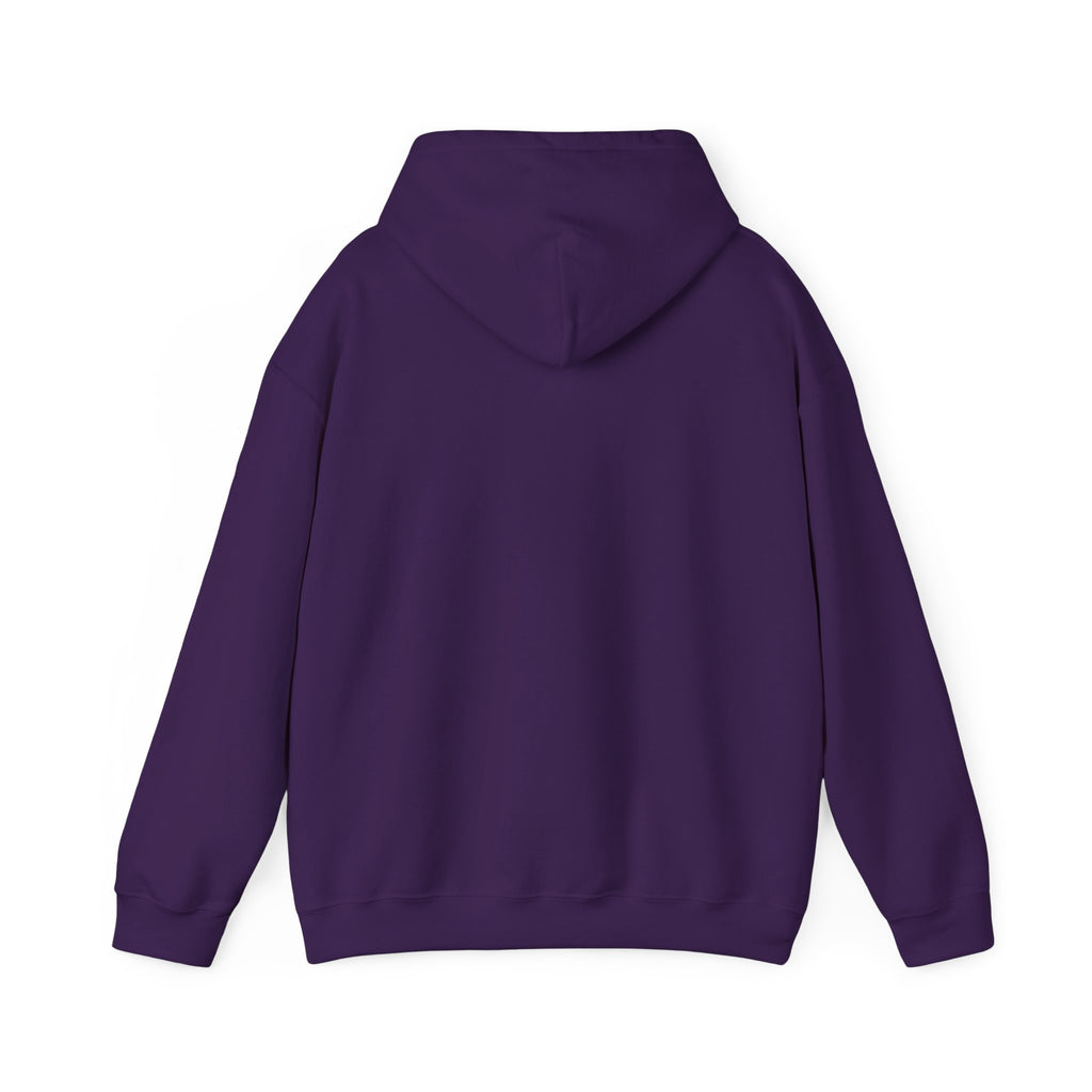 Slay Anxiety Brain Bloom Hoodie – Minimal Floral Brain Anatomy Sweatshirt (with Tiny Red Heart)