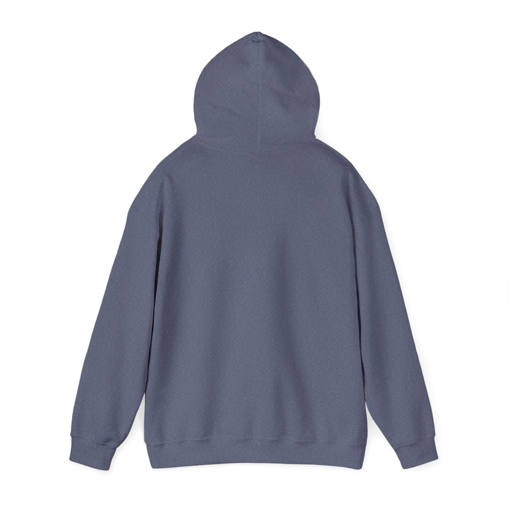 Slay Anxiety Brain Bloom Hoodie – Minimal Floral Brain Anatomy Sweatshirt (with Tiny Red Heart)