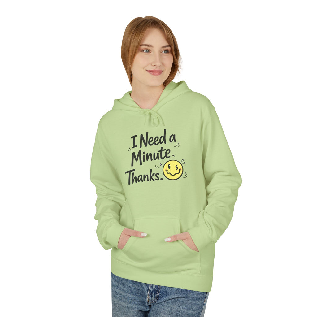 Comfy Positive Hoodie for Teens | Cozy Mental Health Sweatshirt | Gen Z Graphic Hoodie | Soft Fleece Pullover