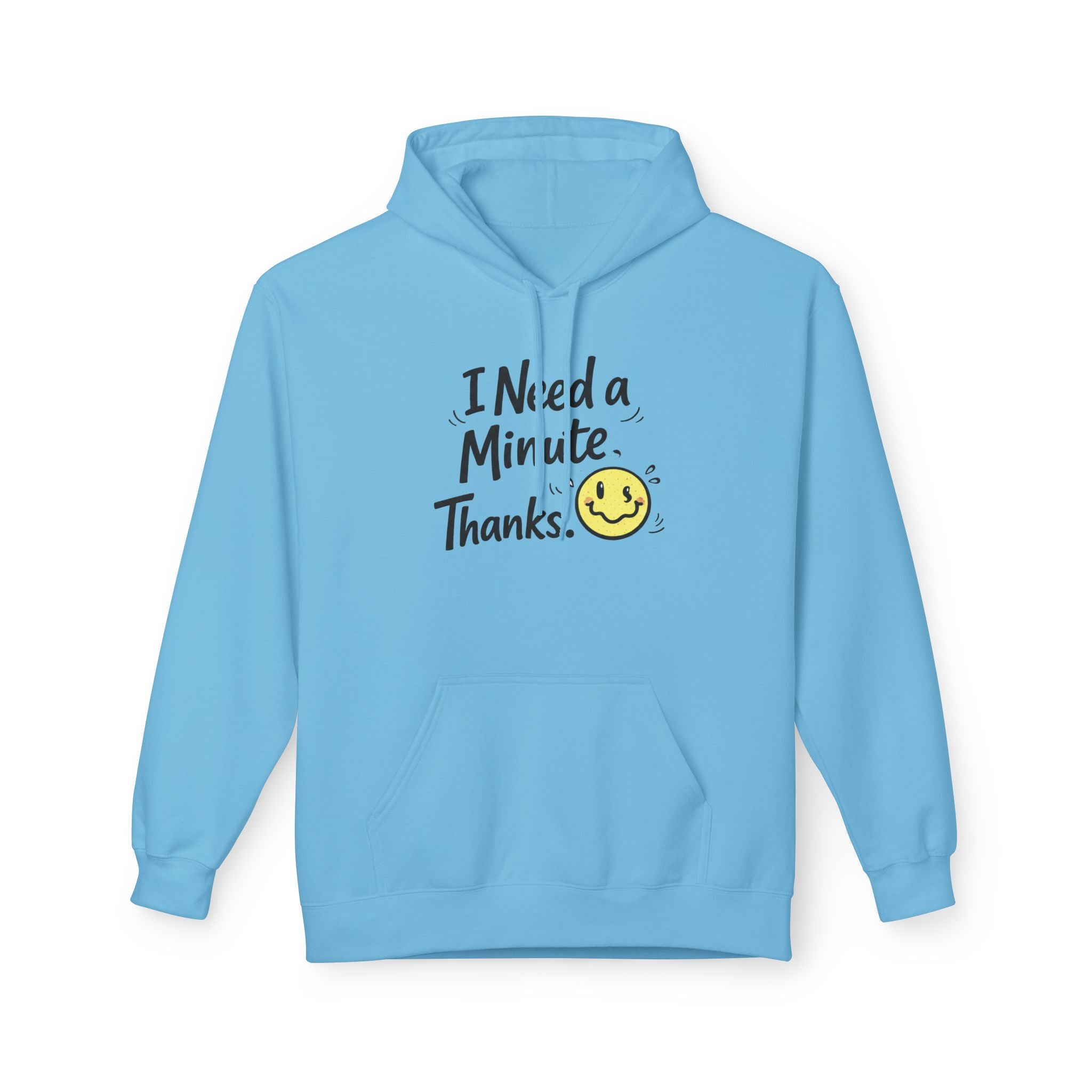 Comfy Positive Hoodie for Teens | Cozy Mental Health Sweatshirt | Gen Z Graphic Hoodie | Soft Fleece Pullover