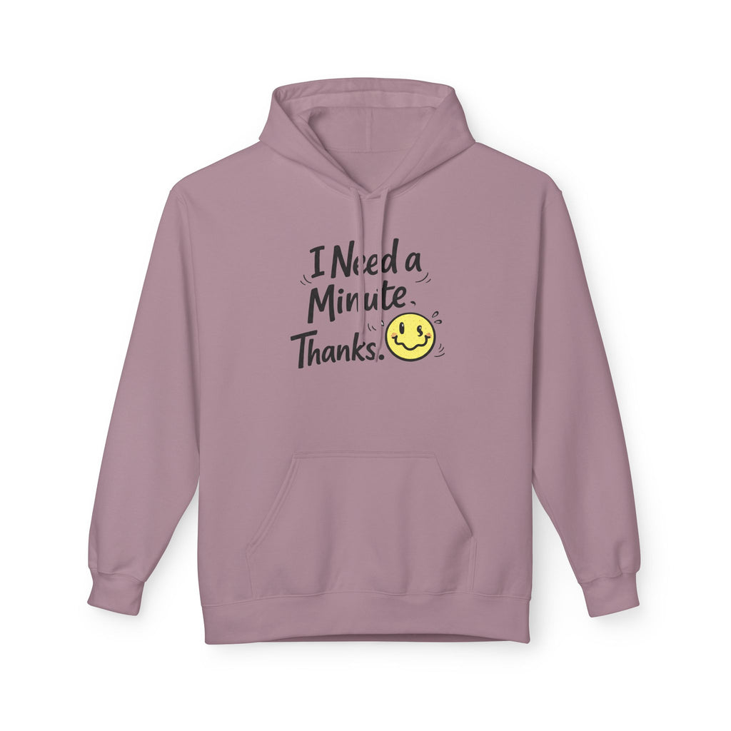 Comfy Positive Hoodie for Teens | Cozy Mental Health Sweatshirt | Gen Z Graphic Hoodie | Soft Fleece Pullover
