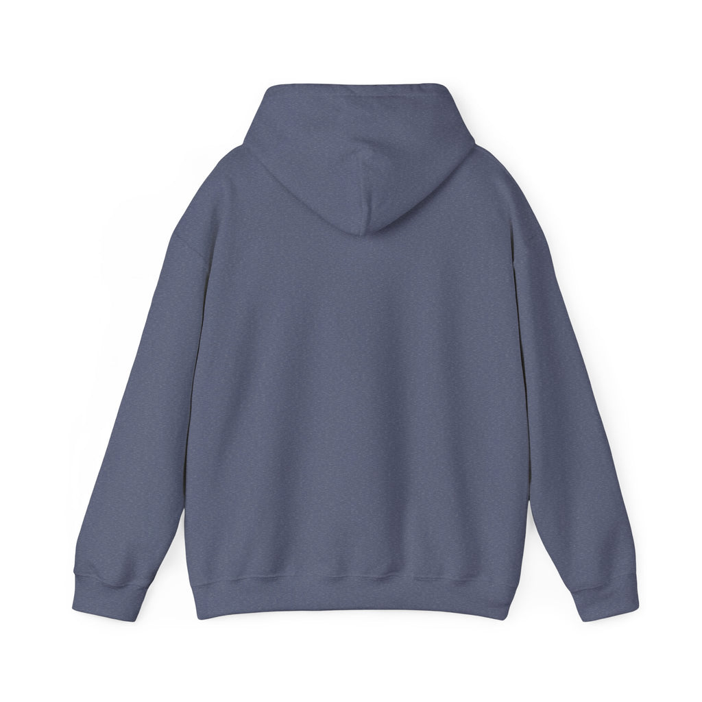 Slay Anxiety Brain Bloom Hoodie – Minimal Floral Brain Anatomy Sweatshirt (with Tiny Red Heart)